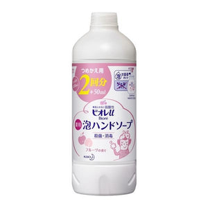 [6-PACK] Kao Japan Biore Hand Sanitisers Washing Foam Replacement Pack 450ml  ( 2 Colors Available ) Pink