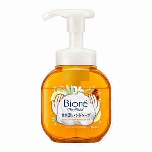[6-PACK] Kao Japan Biore Hand Sanitisers Medicated Ultra Fine Cream Foam Gentle Cleansing 250ml ( 2 Scents Available ) Citrus
