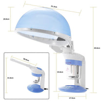 Load image into Gallery viewer, 2 In 1 Facial and Hair Steamer Face Skin Portable Table Top Steam Ozone Machine
