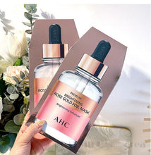 Load image into Gallery viewer, AHC Premium Brightening Rose Gold Foil Mask Brightening Enhancer Whitening Anti Wrinkle 5pc x 25g
