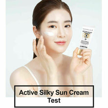 Load image into Gallery viewer, Medi-peel Premium Active Silky Sun Cream 50ml SPF50+ PA+++ Peptide Waterproof
