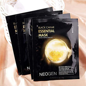 Neogen Black Carviar Essential Mask Advanced Revitalizing And Refining Mask 10PCS