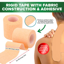 Load image into Gallery viewer, 1st Care 24PCE Strapping Sports Adhesive Tape Joints Muscles Tendons 5m
