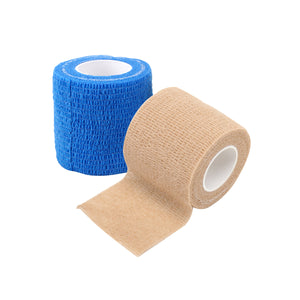 1st Care 12PCE Adhesive Fabric Bandage Rolls Flexible Lightweight 4.5m