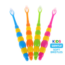Load image into Gallery viewer, 1st Care 144PCE Kids Toothbrushes Soft Bristles Easy Grip Assorted Colours
