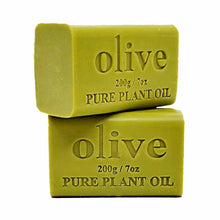 Load image into Gallery viewer, [2x 200g] Plant Oil Soap Olive Scent Pure Natural Vegetable Base Bar Australian
