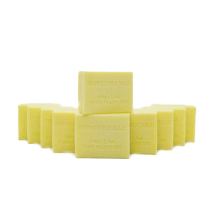 [10 x pack] 100g Plant Oil Soap Honeysuckle Scent Pure Vegetable Base Bar Australian