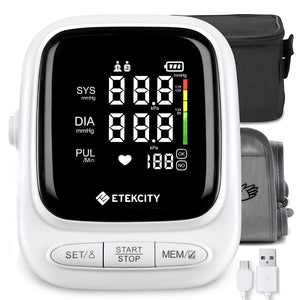 Etekcity Silver Scale & Smart Pressure Monitor