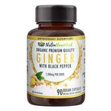 Load image into Gallery viewer, Ginger Capsules Organic Vegan
