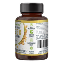Load image into Gallery viewer, Ginger Capsules Organic Vegan
