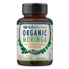 Load image into Gallery viewer, Organic Pure Moringa Leaf Capsules , 60 Vegan Capsules

