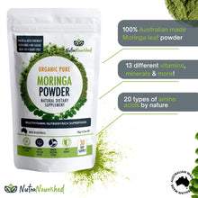 Load image into Gallery viewer, Organic Pure Moringa Leaf Powder 120g
